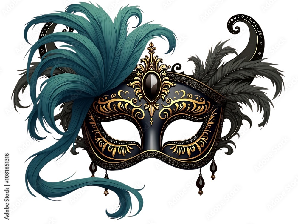 Fototapeta premium venetian carnival mask