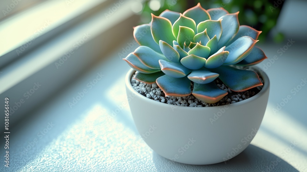 Tranquil Indoor Succulent Enhancing Home Aesthetics and Style Tranquil Indoor Succulent Enhancing Home Aesthetics and Style