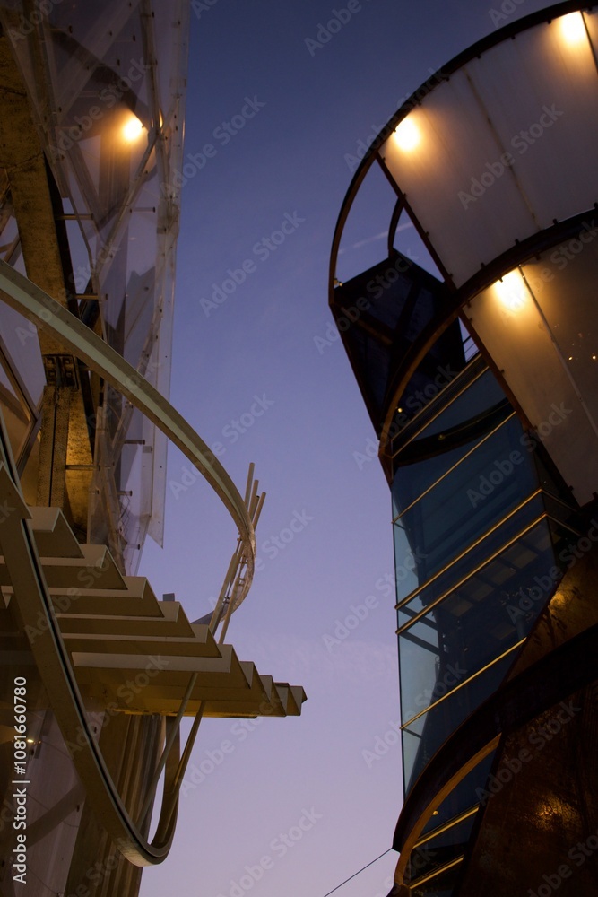 Fototapeta premium sky stairs