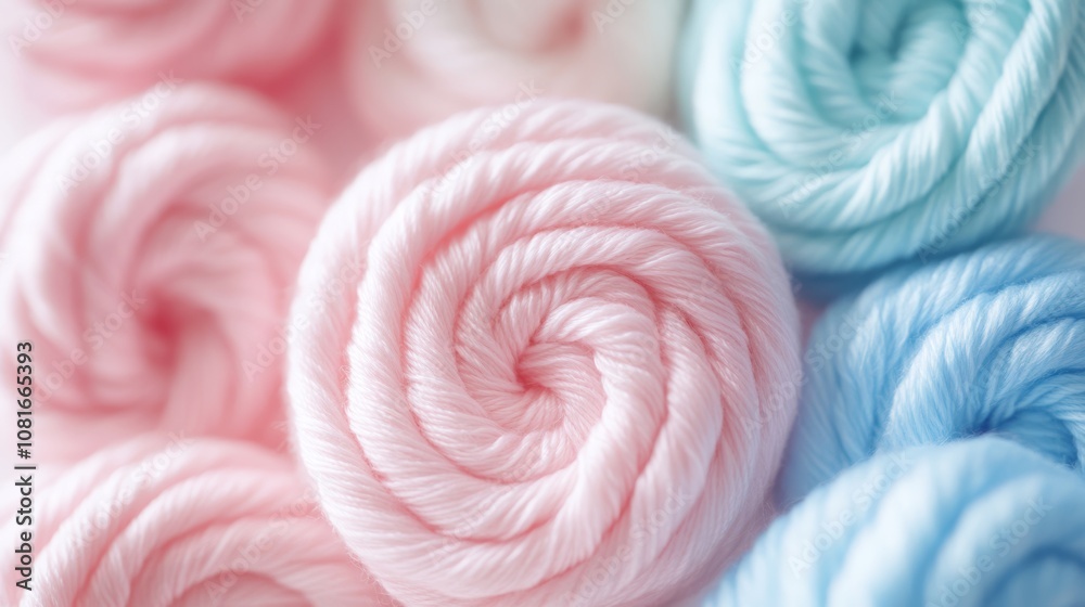 Soft Pastel Yarn Background for Craft and DIY Projects Soft Pastel Yarn Background for Craft and DIY Projects