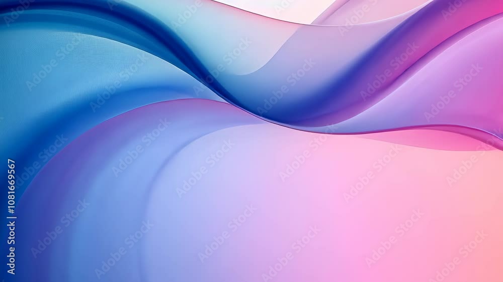 Abstract Wavy Design in Pink and Blue Pastels for Dynamic Background Abstract Wavy Design in Pink and Blue Pastels for Dynamic Background