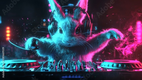 Wallpaper Mural Fiery Disco Inferno: A Cosmic Dance of Light and Fantasy Torontodigital.ca