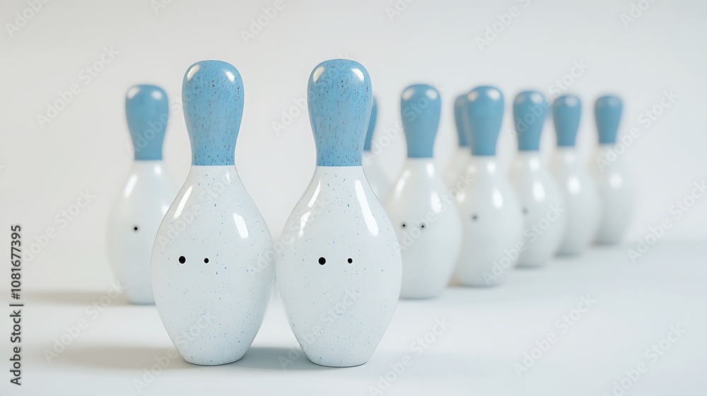 Bowling Pins with a Twist Bowling Pins with a Twist