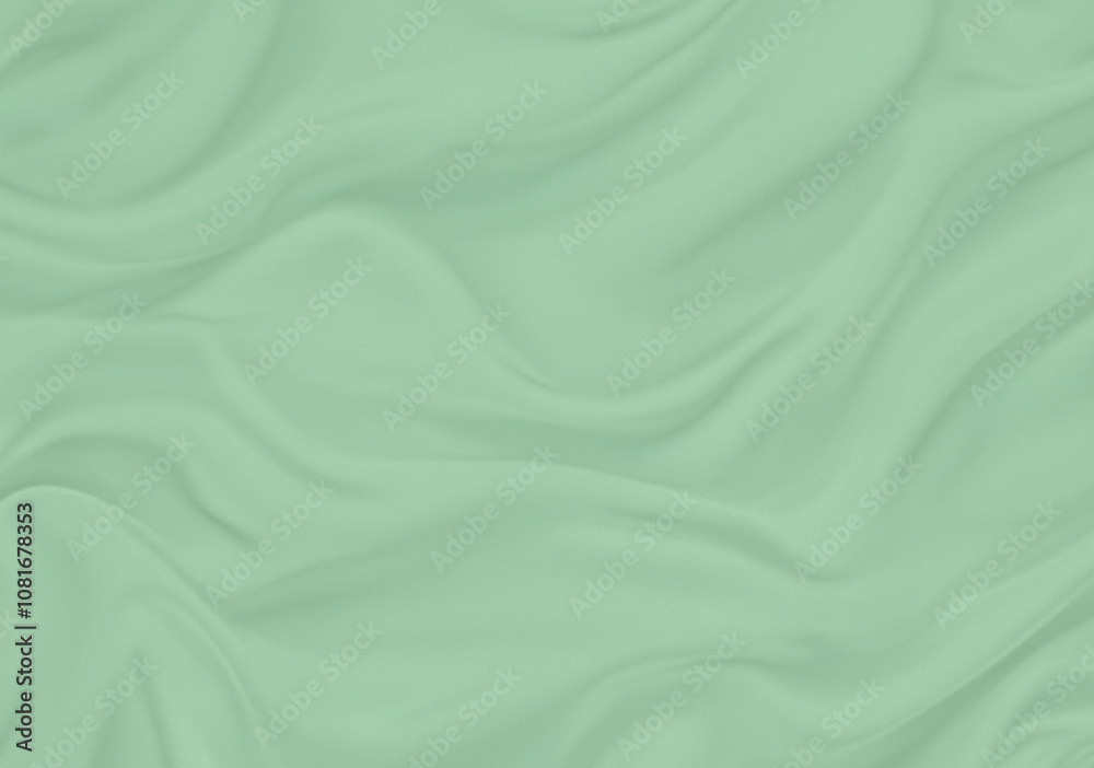 揺れるパステルグリーンの布模様,Swaying pastel green cloth 揺れるパステルグリーンの布模様,Swaying pastel green cloth