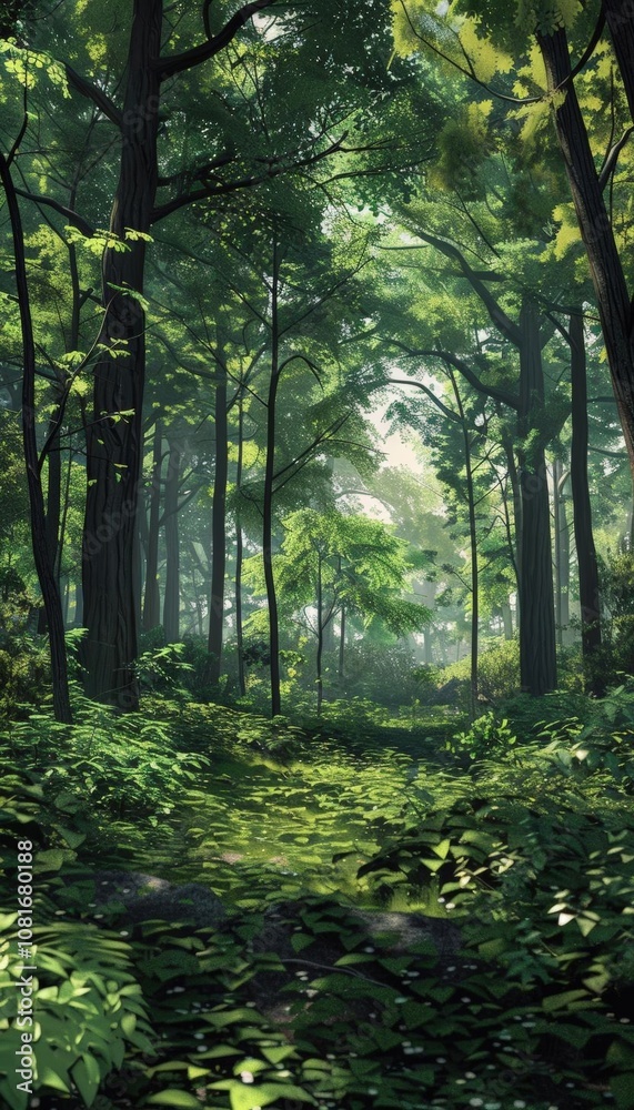 Fototapeta premium Capture the essence of Environmental Conservation through vibrant