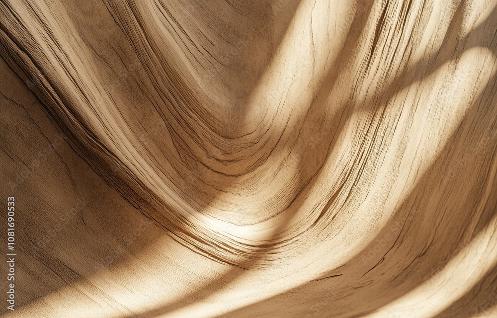 Abstract Wavy Wood Grain and Sandstone Wall Abstract Wavy Wood Grain and Sandstone Wall