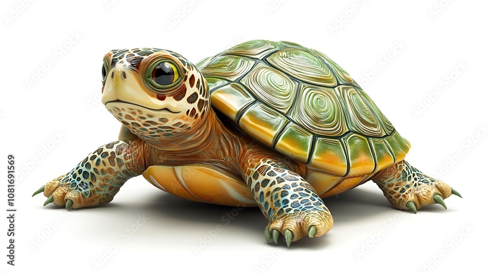 Cute Cartoon Turtle Cute Cartoon Turtle