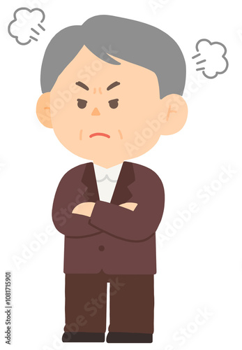 회사에서 화가 난 상사