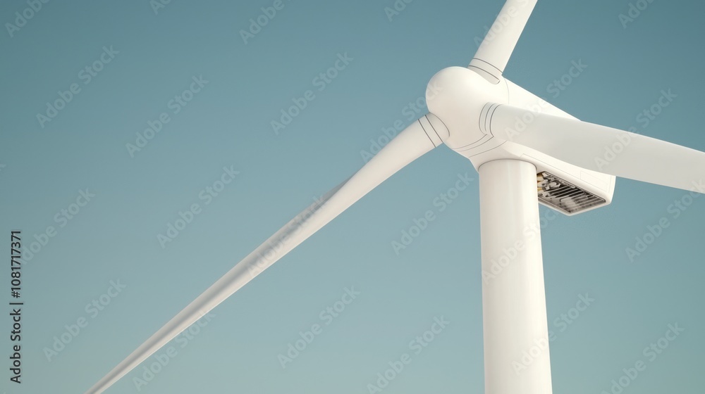 Modern Wind Turbine Blade Close-up: Engineering Marvels Harnessing Wind Energy Modern Wind Turbine Blade Close-up: Engineering Marvels Harnessing Wind Energy