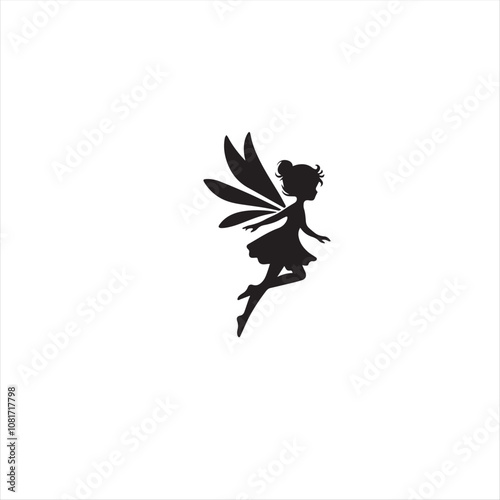 Beautiful Fairy Silhouette