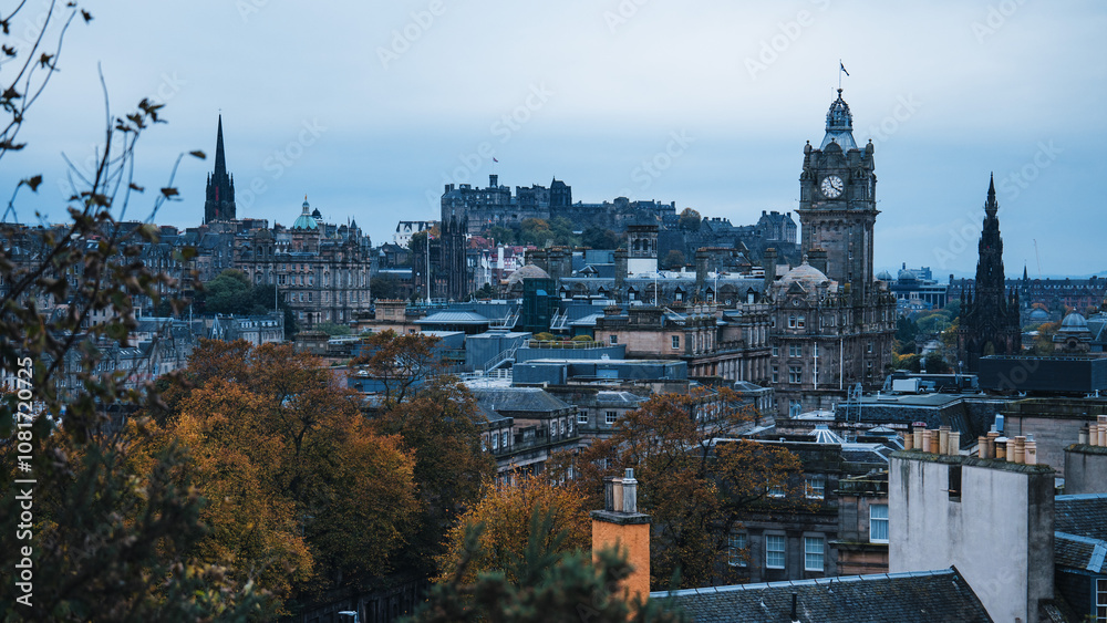 Fototapeta premium Edinburgh cityscape