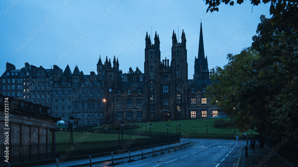 Obraz premium Edinburgh cityscape