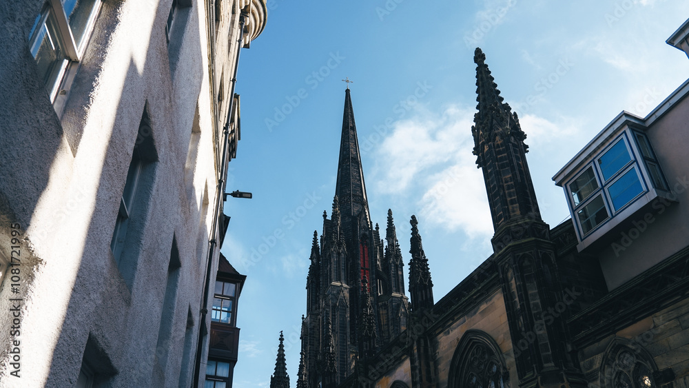 Fototapeta premium Edinburgh cityscape