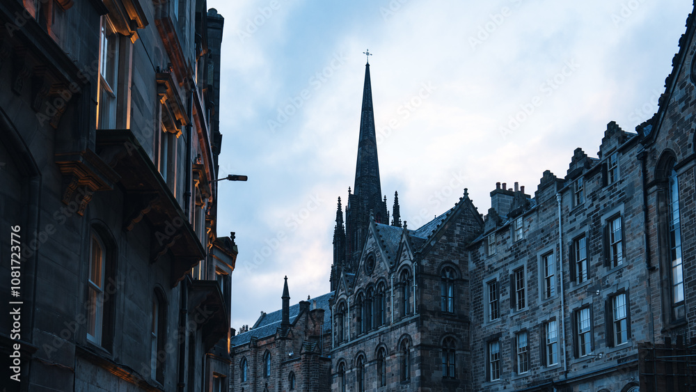 Fototapeta premium Edinburgh cityscape