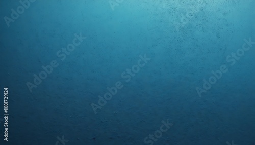 Abstract blue gradient plain rusty background texture.