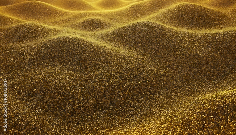 Abstract wavy gradient golden grain texture background. Abstract wavy gradient golden grain texture background.