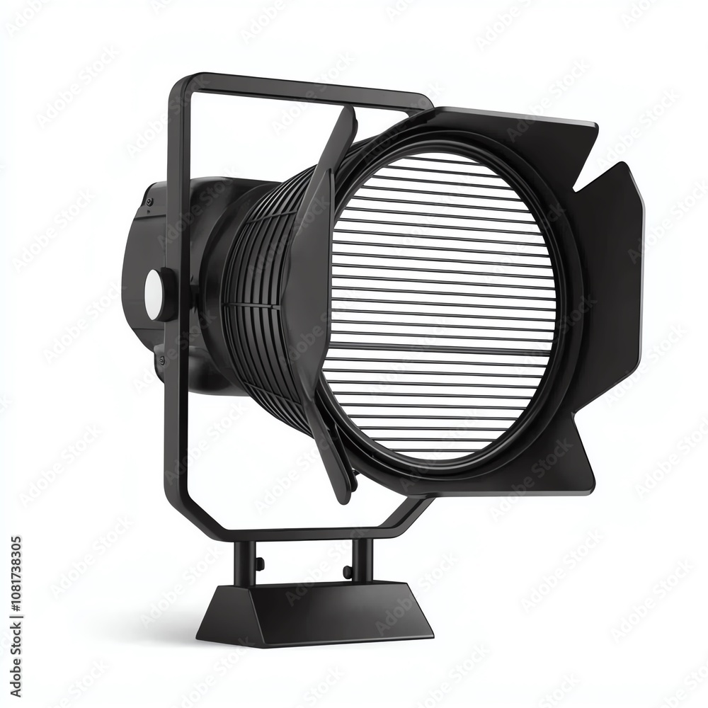 Studio lighting equipment designed for photography and film production, showcasing modern design and utility. Studio lighting equipment designed for photography and film production, showcasing modern design and utility.