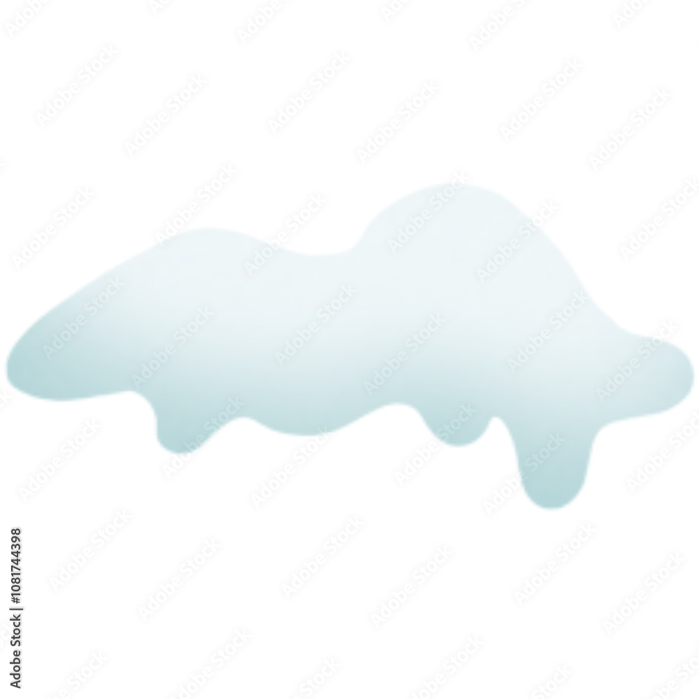 Image of snow falling without background Image of snow falling without background