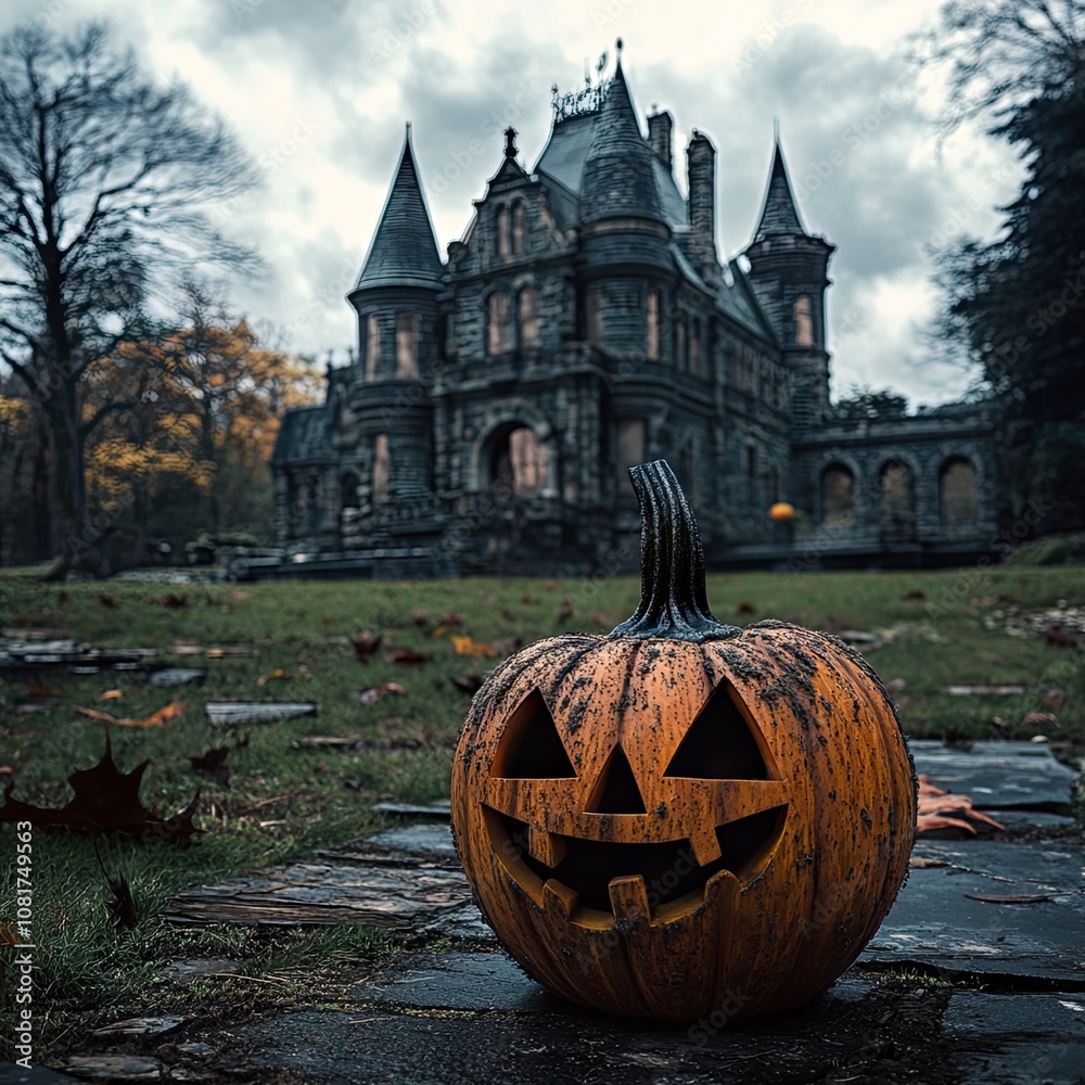 Halloween merayakan latar belakang dengan Pumpkin and horror Castle. Latar Belakang Horror Halloween. Halloween merayakan latar belakang dengan Pumpkin and horror Castle. Latar Belakang Horror Halloween.