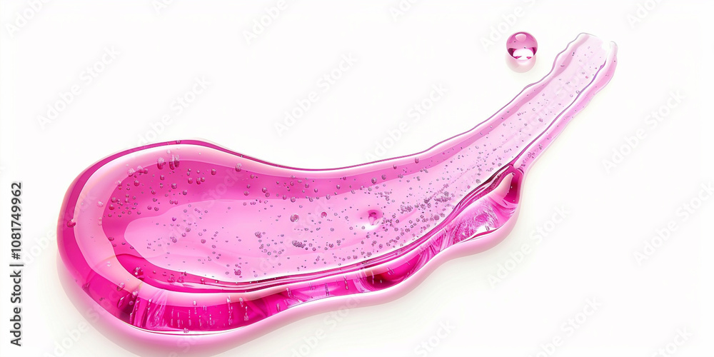 Vibrant Pink Liquid with Sparkling Bubbles Creating a Refreshing Drink Experience
Vibrant Pink Liquid with Sparkling Bubbles Creating a Refreshing Drink Experience