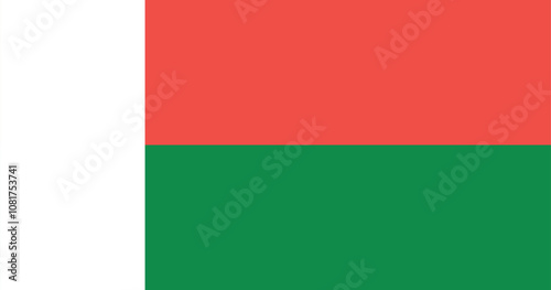 Free Download Madagascar Flag Illustration - GFXLoad