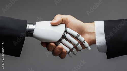 Human Robot Handshake.