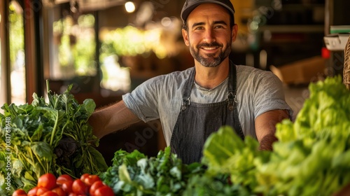 Farm-to-table movement, fresh produce arriving directly from local farms