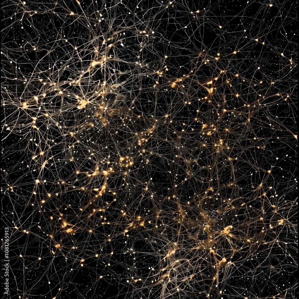 Abstract background of microscopic neural network Abstract background of microscopic neural network