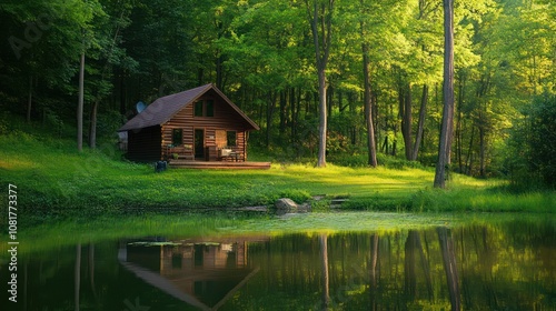 Nature retreat for veteran families, calm surroundings and relaxation