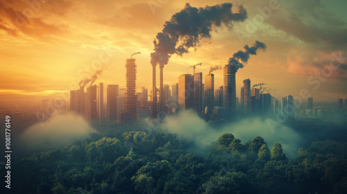 Businesses are using technology like VR to help reduce their carbon footprint. This includes initiatives like reforestation, green factories, recycling, and aiming for zero carbon emissions.