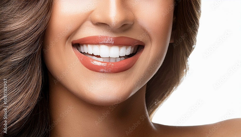 woman with a smile woman with a smile