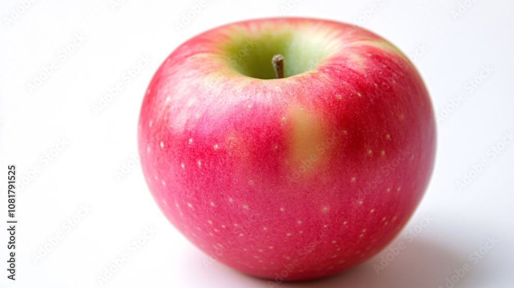 15.A perfectly shaped pink Fuji apple, isolated on a white background, showing off its glossy, smooth skin and the gentle transitions between its pink, red, and green hues. The bright, clean 15.A perfectly shaped pink Fuji apple, isolated on a white background, showing off its glossy, smooth skin and the gentle transitions between its pink, red, and green hues. The bright, clean