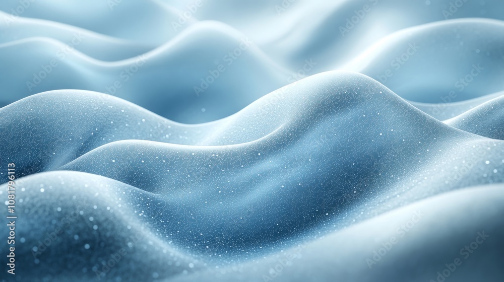 Gentle waves flowing across soft blue textures abstract environment close-up perspective serene concept for relaxation and calmness Gentle waves flowing across soft blue textures abstract environment close-up perspective serene concept for relaxation and calmness