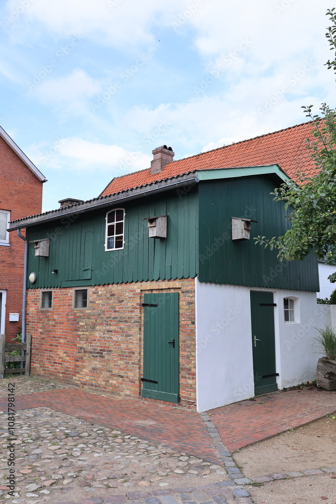 Blick in die Altstadt von Barmstedt in Schleswig-Holstein Blick in die Altstadt von Barmstedt in Schleswig-Holstein