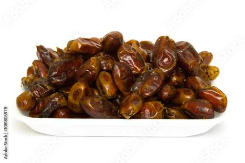 dates isolated on white background