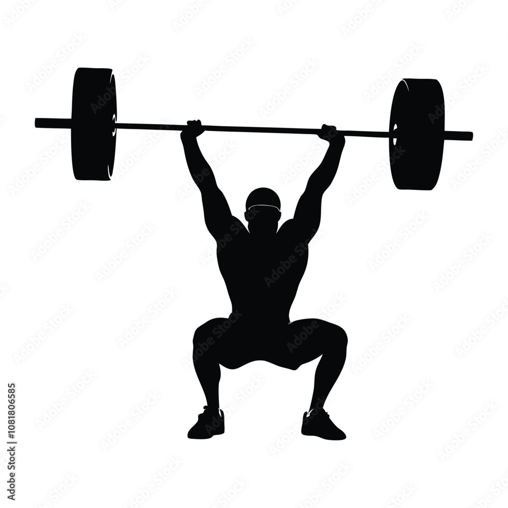 A man is lifting a weight. He is wearing shorts and a shirt. The weight is on his right hand A man is lifting a weight. He is wearing shorts and a shirt. The weight is on his right hand
