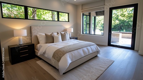 bedroom in hotel