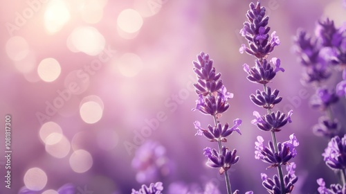 lavender on field with copyspace