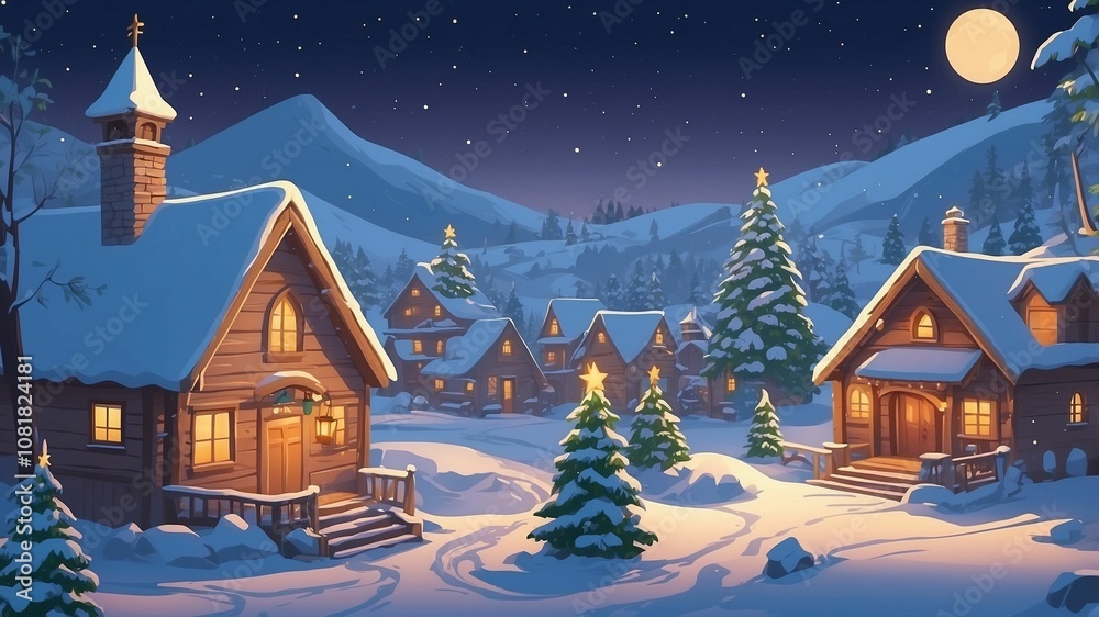christmas house in the forest background christmas christmas house in the forest background christmas