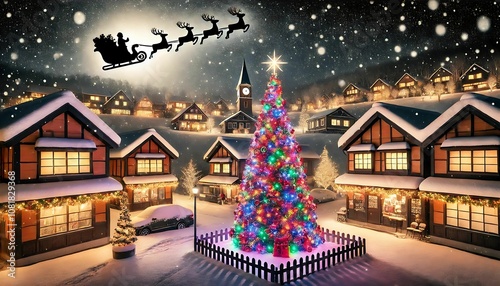 Christmas festivals in different countries photo