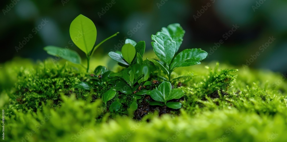 Lush verdant undergrowth teeming with diverse flora and fauna in a vibrant ecosystem. Lush verdant undergrowth teeming with diverse flora and fauna in a vibrant ecosystem.