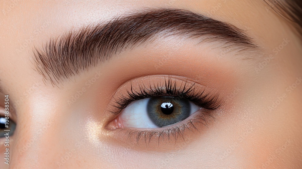 Close-Up of Flawless Skin with Subtle Features Close-Up of Flawless Skin with Subtle Features