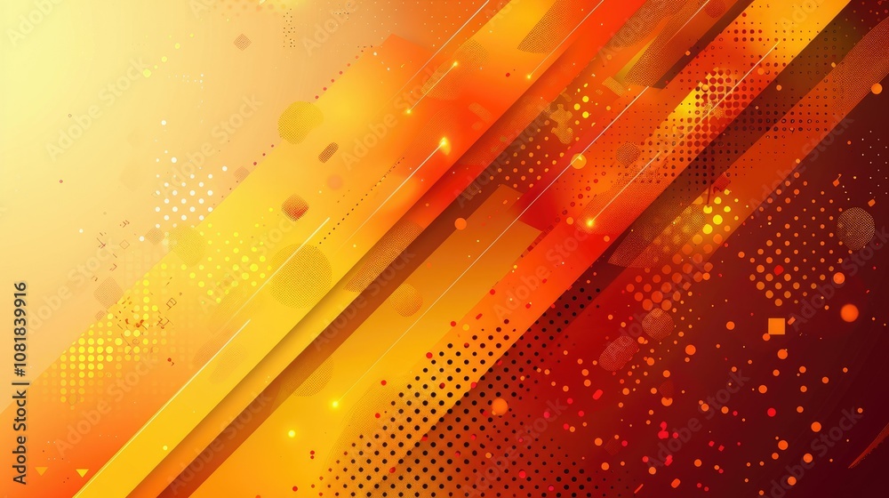 Abstract background with diagonal stripes in yellow and orange colors. Abstract background with diagonal stripes in yellow and orange colors.