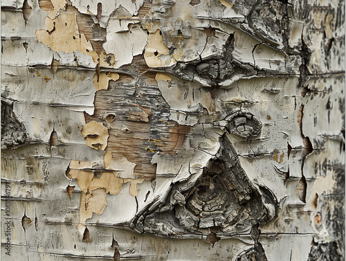 Fine Aspen Bark Texture wit...