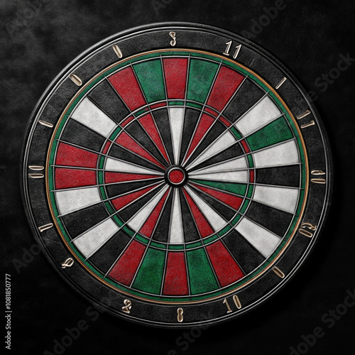 Dart Board Isolated