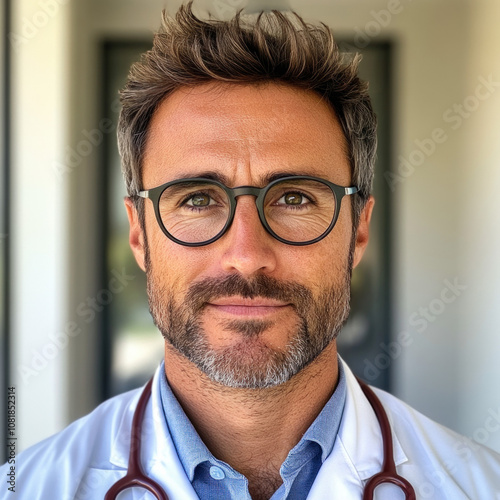 Handsome Doctor Isolated