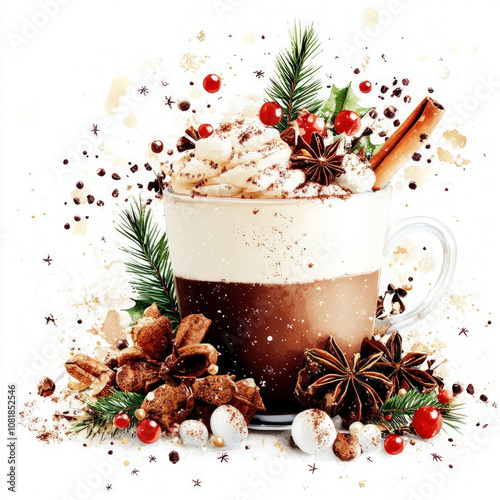 Hot Cocoa Isolated