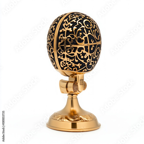 Old Microphone Isolated