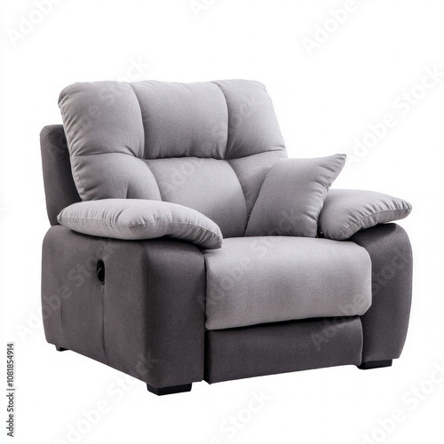 Recliner Chair Isolated