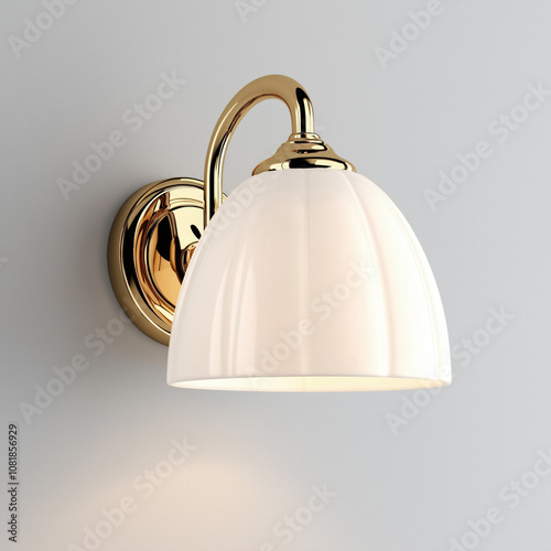 Wall Sconce Isolated